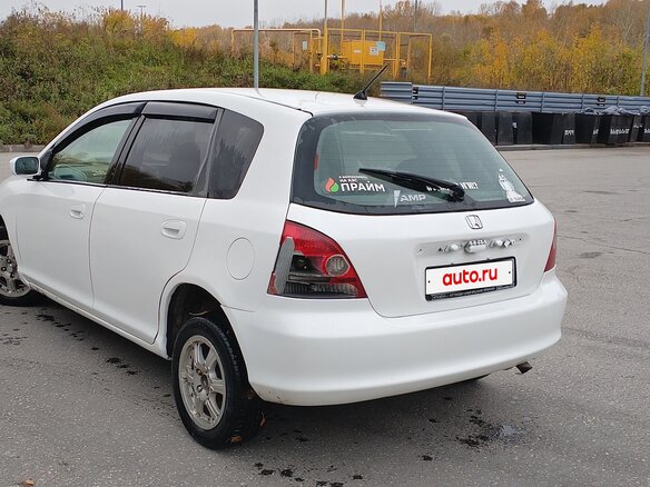 2001 Honda Civic VII, белый, 290000 рублей - вид 3