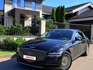 2021 Genesis G80 II, чёрный, 3650000 рублей, вид 1