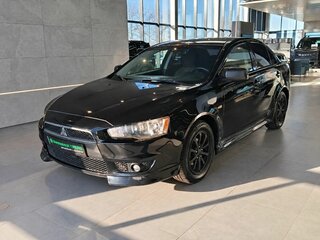 2010 Mitsubishi Lancer X, чёрный, 730000 рублей, вид 3