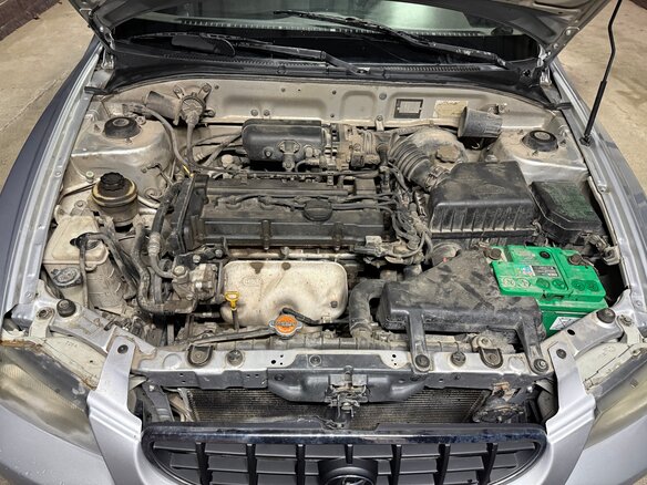 2004 Hyundai Accent ТагАЗ II, серебристый, 330000 рублей - вид 6