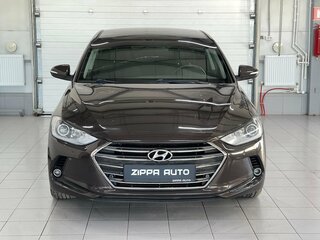 2017 Hyundai Elantra VI (AD), коричневый, 1569000 рублей, вид 2