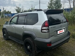 2008 Toyota Land Cruiser Prado 5-speed 120 Series Рестайлинг, серебристый, 2249000 рублей, вид 3