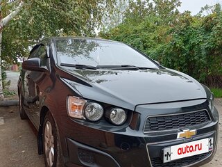 2012 Chevrolet Aveo II, чёрный, 500000 рублей, вид 3
