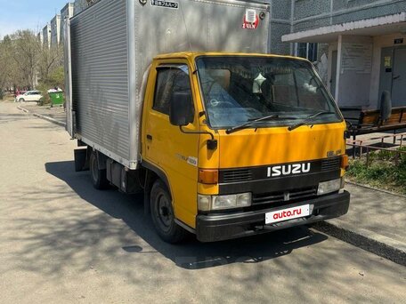 1990 Isuzu Elf (N-series), жёлтый, 700000 рублей, вид 1