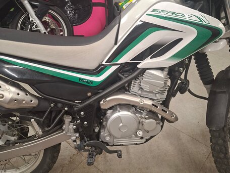 2009 Yamaha XT250 Serow, зелёный, 420000 рублей, вид 4