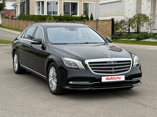 2020 Mercedes-Benz S-Класс 560 Long VI (W222, C217) Рестайлинг, чёрный, 5490000 рублей, вид 2