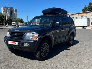 2002 Mitsubishi Montero III, синий, 800000 рублей, вид 1
