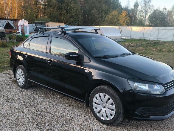 2012 Volkswagen Polo V, чёрный, 490000 рублей - вид 5