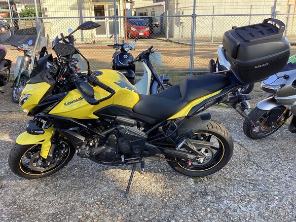 2015 Kawasaki Versys 650, жёлтый, 570000 рублей - вид 14