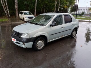 2007 Renault Logan I, серый, 185000 рублей, вид 3