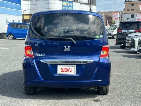 2012 Honda Freed I Рестайлинг, синий, 1150000 рублей, вид 4