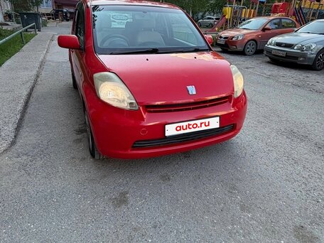 2005 Toyota Passo I (C10), красный, 350000 рублей, вид 3