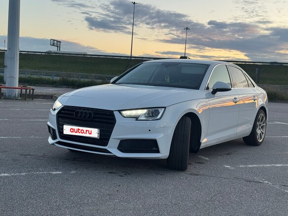 2016 Audi A4 V (B9), белый, 1699999 рублей - вид 1
