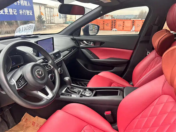 2023 Mazda CX-4 I Рестайлинг, красный, 1780000 рублей - вид 8