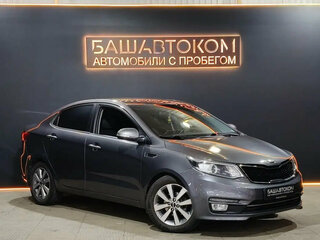 2015 Kia Rio 6-speed III, серый, 979000 рублей, вид 3