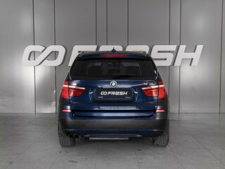 2013 BMW X3 30d xDrive II (F25), синий, 2169000 рублей, вид 4