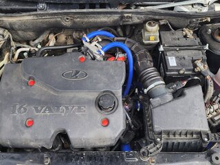 2010 Lada (ВАЗ) Kalina I, чёрный, 250000 рублей, вид 5