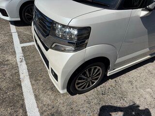 2014 Honda N-BOX I, белый, 485000 рублей, вид 4