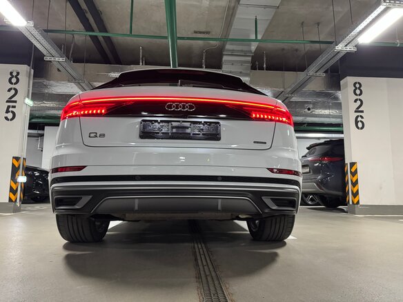 2020 Audi Q8 50 TDI I (4M), белый, 6250000 рублей - вид 18