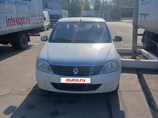 2013 Renault Logan I Рестайлинг, белый, 300000 рублей, вид 1