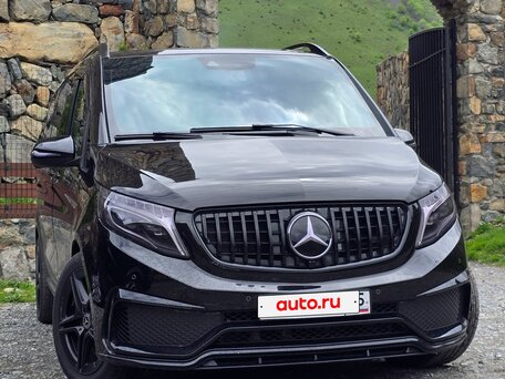 2015 Mercedes-Benz V-Класс Extra Long 220 d экстра длинный III (W447), чёрный, 4200000 рублей, вид 3