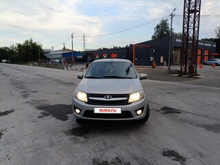 2016 Lada (ВАЗ) Granta I, серебристый, 350000 рублей, вид 1