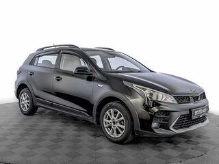2021 Kia Rio X IV Рестайлинг, чёрный, 1575000 рублей, вид 3