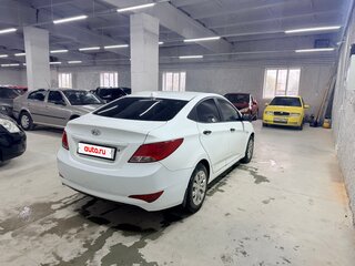 2015 Hyundai Solaris I Рестайлинг, белый, 539000 рублей, вид 5