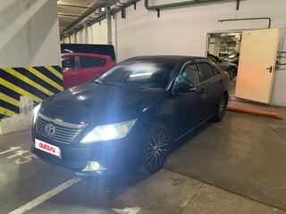 2013 Toyota Camry VII (XV50), чёрный, 1710000 рублей, вид 2