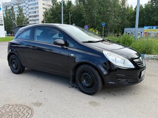 2007 Opel Corsa D, чёрный, 290000 рублей, вид 3