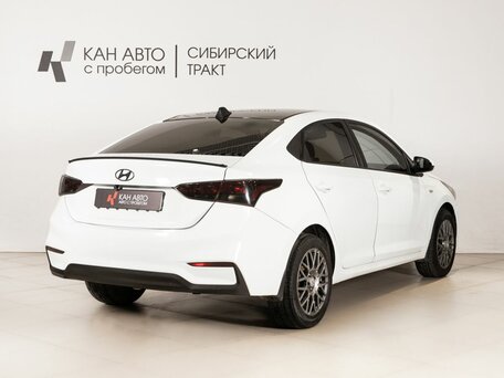 2018 Hyundai Solaris II, белый, 1100000 рублей, вид 3