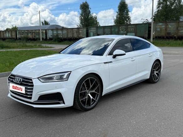 2019 Audi A5 II (F5), белый, 3799000 рублей