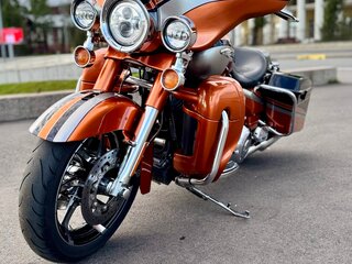 2010 Harley-Davidson CVO Street Glide, оранжевый, 1199000 рублей, вид 4