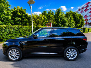 2017 Land Rover Range Rover Sport II, чёрный, 4290000 рублей, вид 4