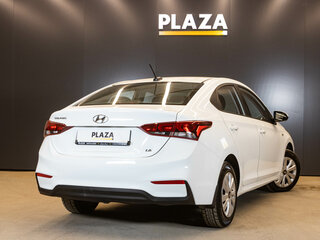 2018 Hyundai Solaris II, белый, 1150000 рублей, вид 4