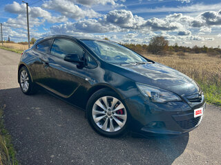 2012 Opel Astra GTC J Рестайлинг, чёрный, 730000 рублей, вид 4