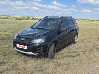2015 Lada (ВАЗ) Kalina Cross II, чёрный, 619000 рублей, вид 1