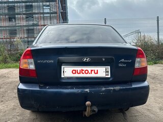 2008 Hyundai Accent ТагАЗ II, синий, 90000 рублей, вид 2