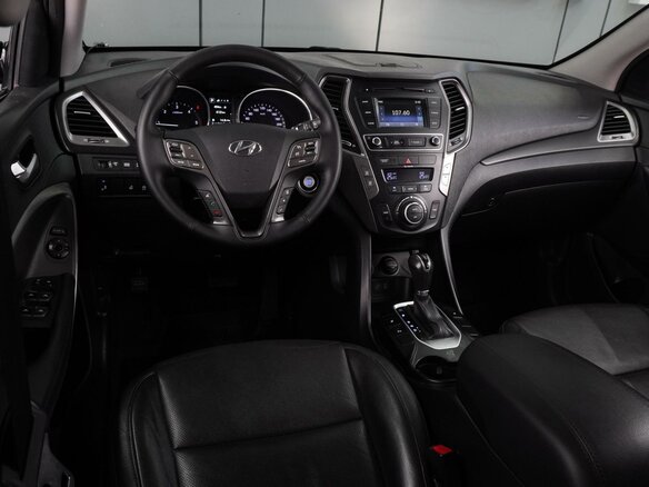 2015 Hyundai Santa Fe III Рестайлинг, серый, 1539000 рублей - вид 5