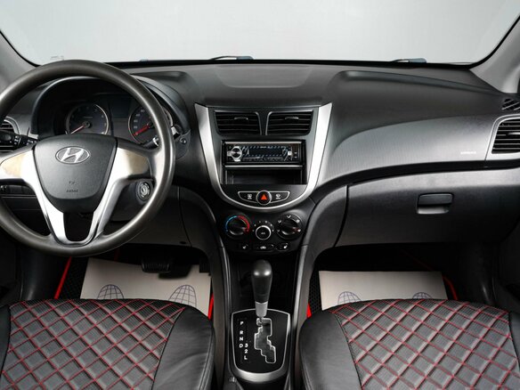 2012 Hyundai Solaris I, золотистый, 869000 рублей - вид 11
