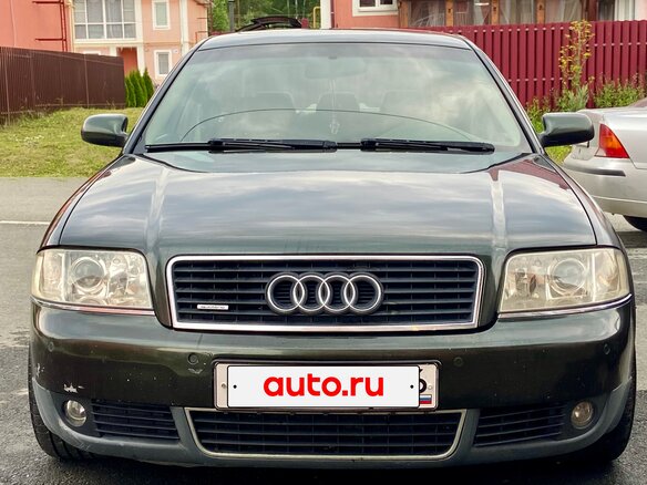 2001 Audi A6 II (C5) Рестайлинг, зелёный - вид 2
