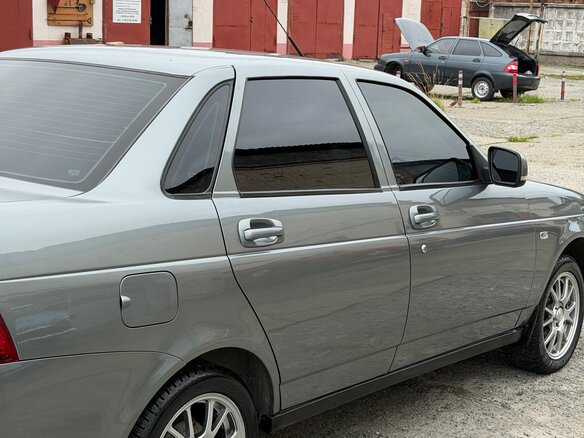 2012 Lada (ВАЗ) Priora I, серый, 450000 рублей - вид 5