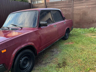 2002 Lada (ВАЗ) 2107, пурпурный, 65000 рублей, вид 3