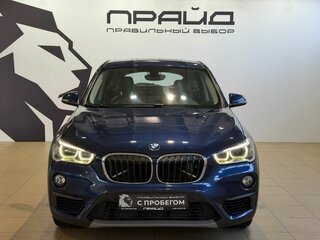 2016 BMW X1 20i xDrive II (F48), синий, 2249900 рублей, вид 2