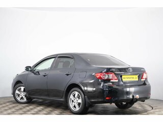 2011 Toyota Corolla X (E140, E150) Рестайлинг, чёрный, 889000 рублей, вид 4
