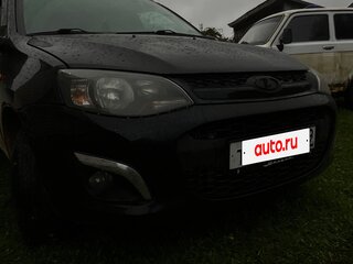2013 Lada (ВАЗ) Kalina II, синий, 450000 рублей, вид 4