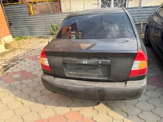 2007 Hyundai Accent ТагАЗ II, чёрный, 269000 рублей, вид 5
