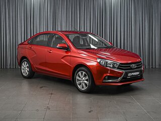 2019 Lada (ВАЗ) Vesta I, красный, 1130000 рублей, вид 1