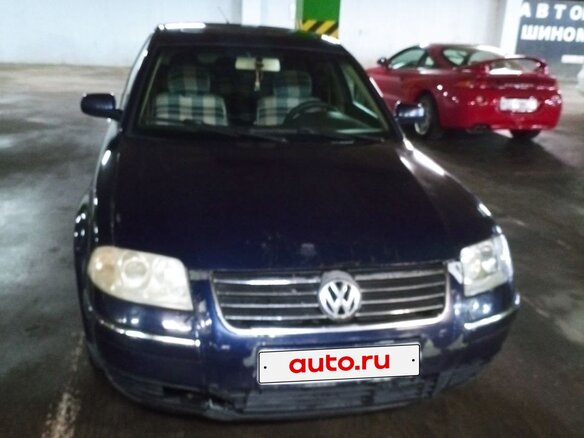 2002 Volkswagen Passat B5 Рестайлинг, синий, 380000 рублей - вид 17