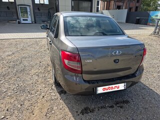 2014 Lada (ВАЗ) Granta I, коричневый, 470000 рублей, вид 2